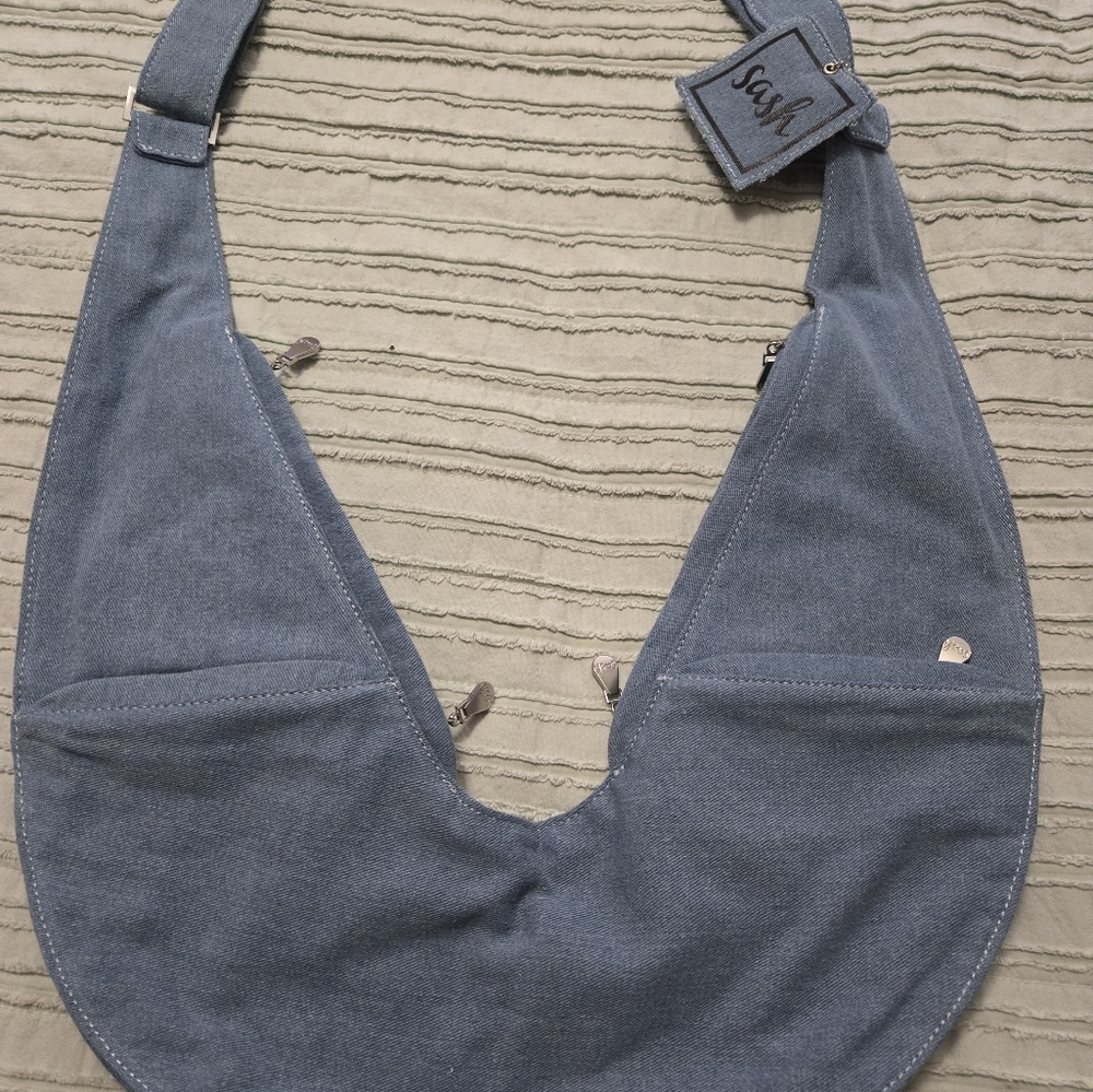 DENIM SASH BAG - Picture 2 of 7